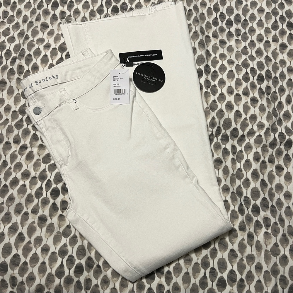 Good American Women's White Jeans